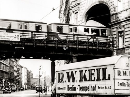 Hochbahn in Berlin 1930