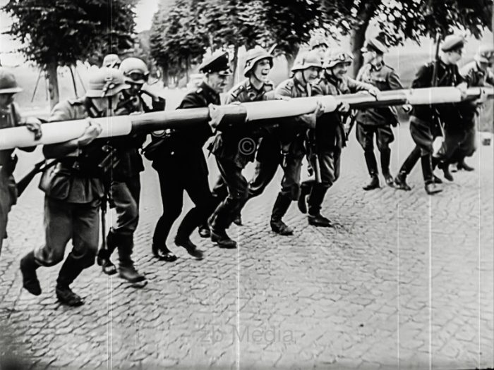 Angriff auf Polen 1939 Schlagbaum