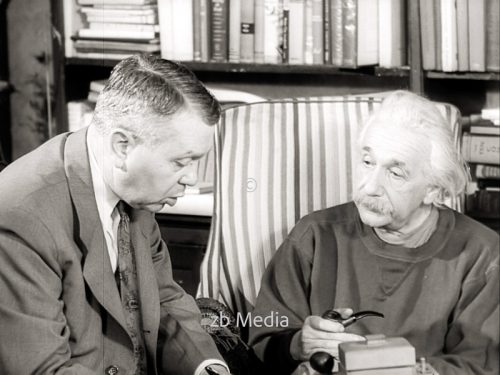 Albert Einstein and Harold Urey 1946