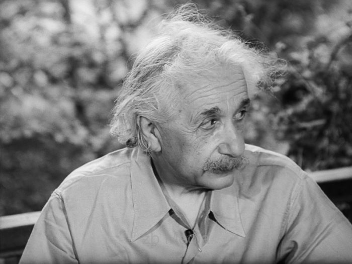 Einstein schreibt Brief