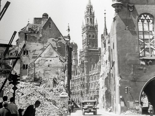 Rathaus München Mai 1945