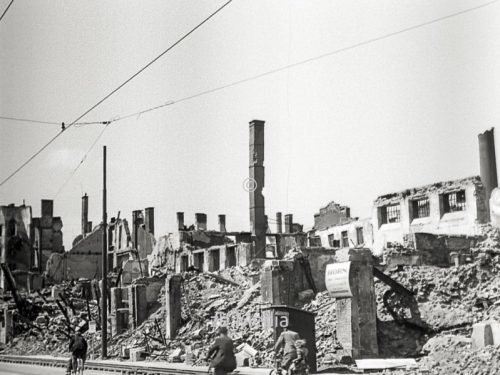 Ruine München Mai 1945