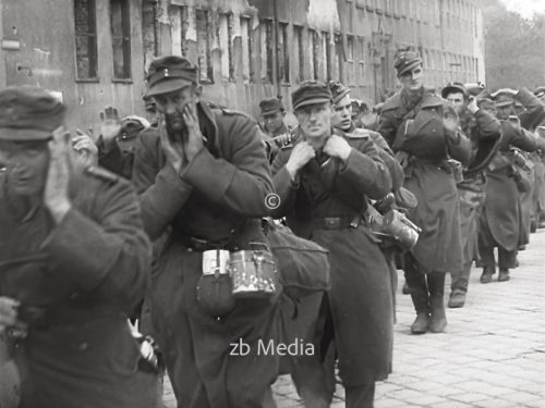 Kriegsgefangene in München Mai 1945