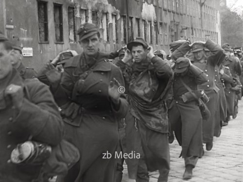 Kriegsgefangene in München Mai 1945