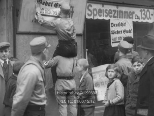 Antisemitische Boykottaktion 1933