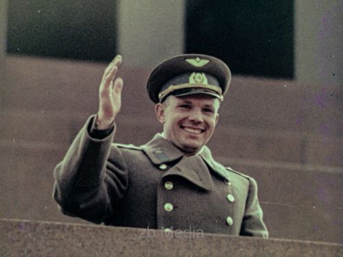 Juri Gagarin in Moskau