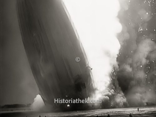 Hindenburg Katastrophe Lakehurst 1937