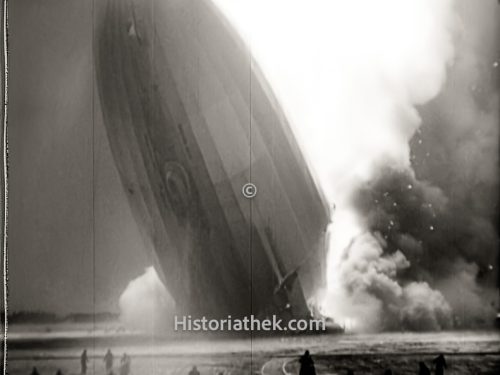 Hindenburg Katastrophe Lakehurst 1937