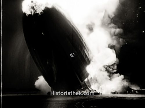 Hindenburg Katastrophe Lakehurst 1937