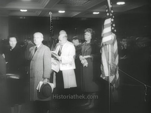 Stimmabgabe bei der US-Präsidentschaftswahl 1960