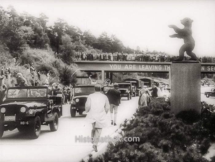 US Truppen in Berlin, August 1961