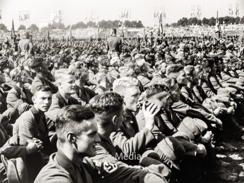 Reichsparteitag 1937 Arbeitsdienstparade