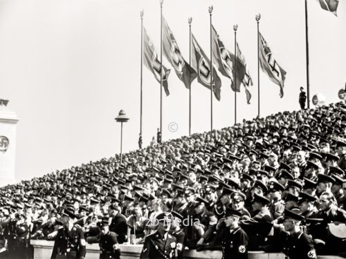 Reichsparteitag 1937 in Nürnberg Publikum