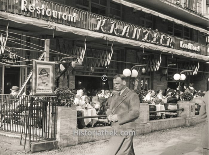 Deutschland 1937, Café Kranzler, Berlin