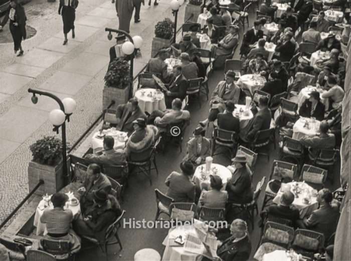 Deutschland 1937, Café Kranzler, Berlin