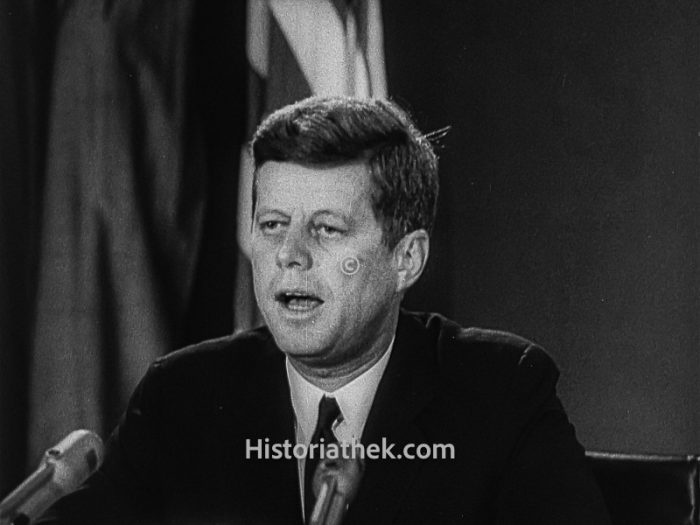 John F. Kennedy während Kubakrise 1962