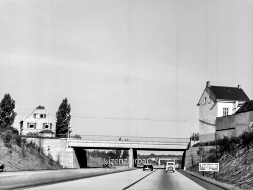 Autobahn bei Oppeln 1937