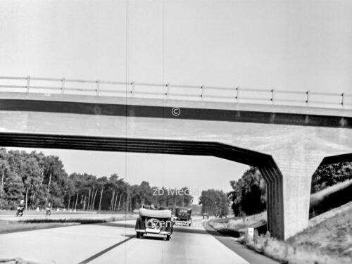 Autobahn bei Oppeln 1937