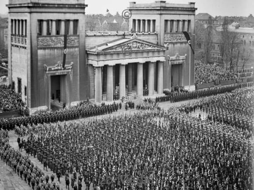 Königsplatz Munich SA march 1937