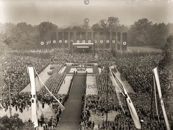 Grundsteinlegung Haus der Deutschen Kunst München 1933