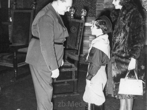 Hermann Göring mit Besucher