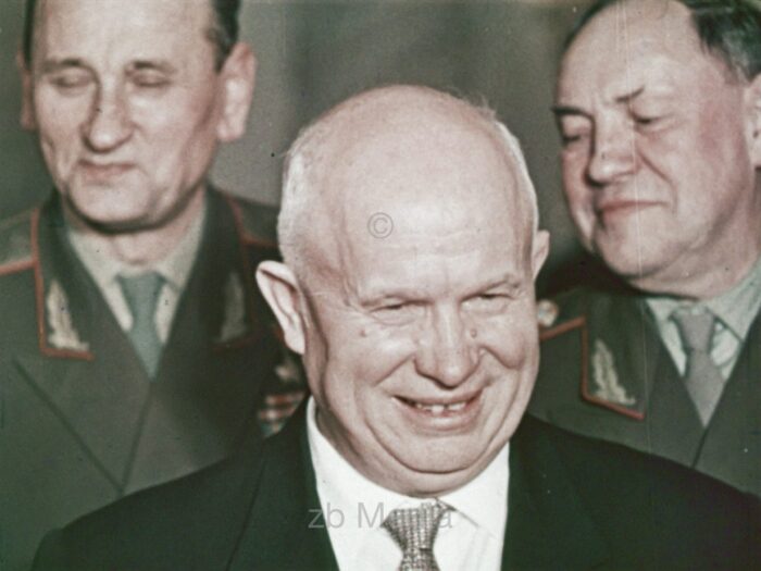 Empfang von Gagarin in Moskau 1961