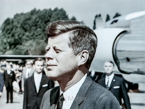 Präsident John F. Kennedy Deutschlandbesuch 1963