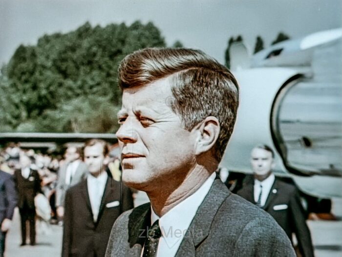 Präsident John F. Kennedy Deutschlandbesuch 1963