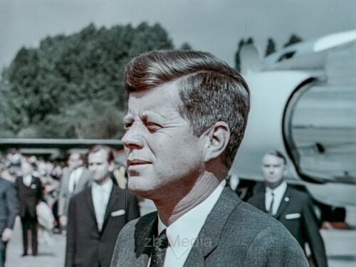 Präsident John F. Kennedy Deutschlandbesuch 1963