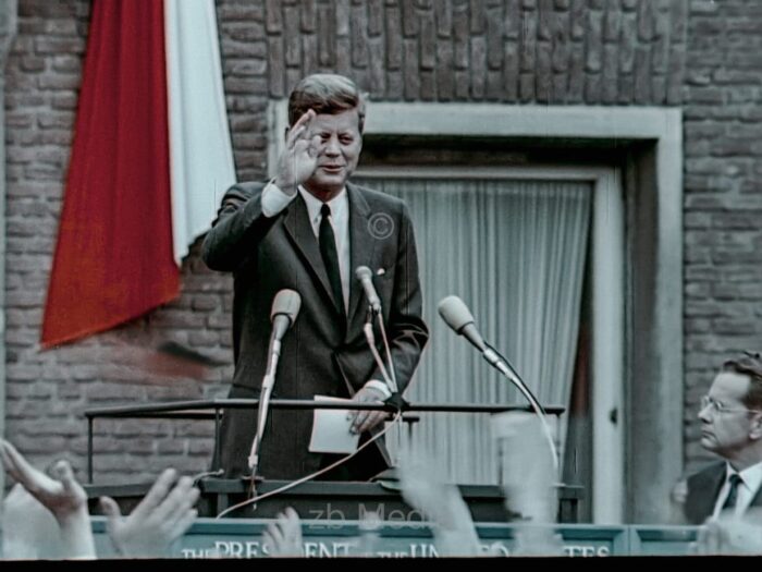 Präsident John F. Kennedy Deutschlandbesuch 1963