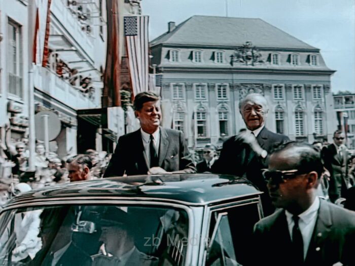 Präsident John F. Kennedy Deutschlandbesuch 1963 - Autocorso