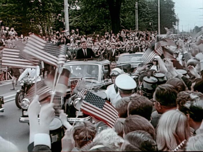 Präsident John F. Kennedy Deutschlandbesuch 1963 - Autocorso