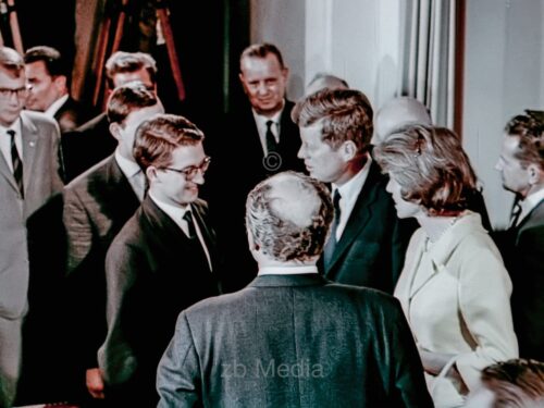 Präsident John F. Kennedy Deutschlandbesuch 1963