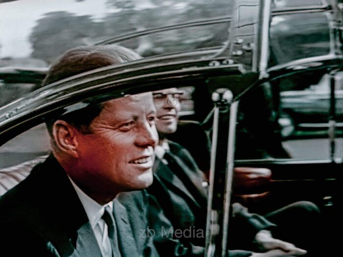 Präsident John F. Kennedy Deutschlandbesuch 1963