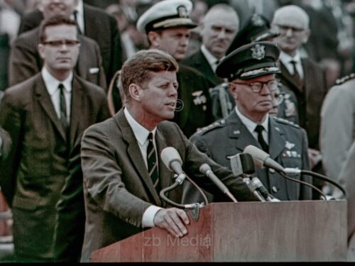 Präsident John F. Kennedy Deutschlandbesuch 1963