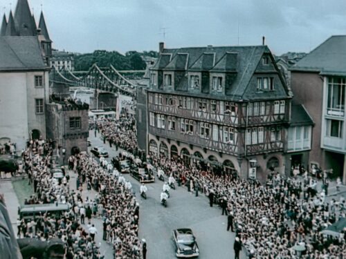 Präsident John F. Kennedy Deutschlandbesuch 1963