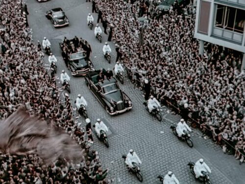 Präsident John F. Kennedy Deutschlandbesuch 1963