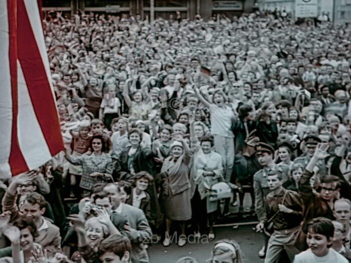 Präsident John F. Kennedy Deutschlandbesuch 1963