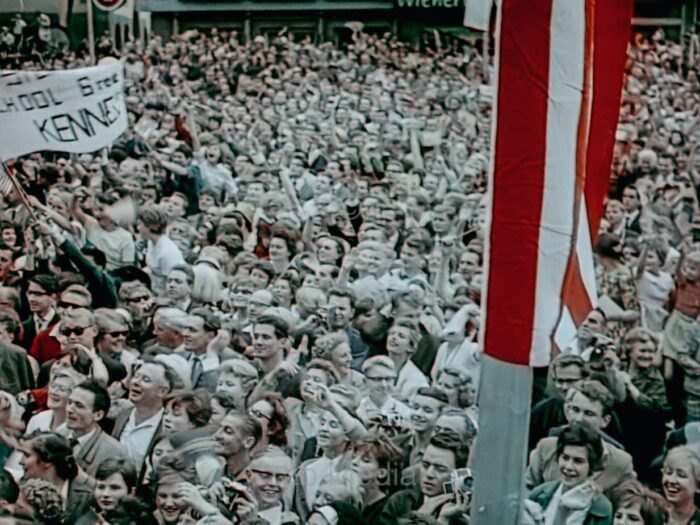 Präsident John F. Kennedy Deutschlandbesuch 1963