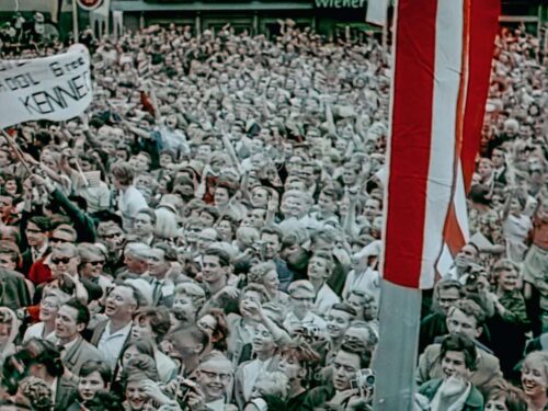 Präsident John F. Kennedy Deutschlandbesuch 1963