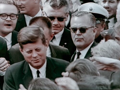 Präsident John F. Kennedy Deutschlandbesuch 1963