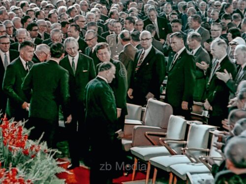 Präsident John F. Kennedy Deutschlandbesuch 1963