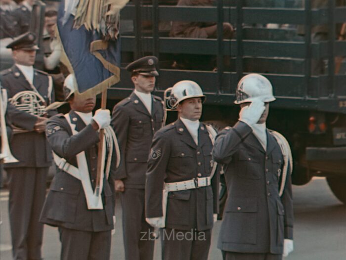 Präsident John F. Kennedy Deutschlandbesuch 1963