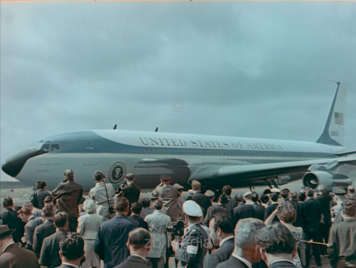 Präsident John F. Kennedy Deutschlandbesuch 1963