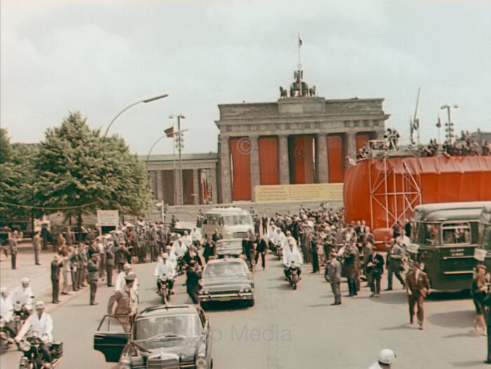 Präsident John F. Kennedy Deutschlandbesuch 1963