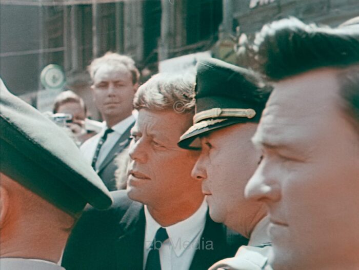 Präsident John F. Kennedy Deutschlandbesuch 1963