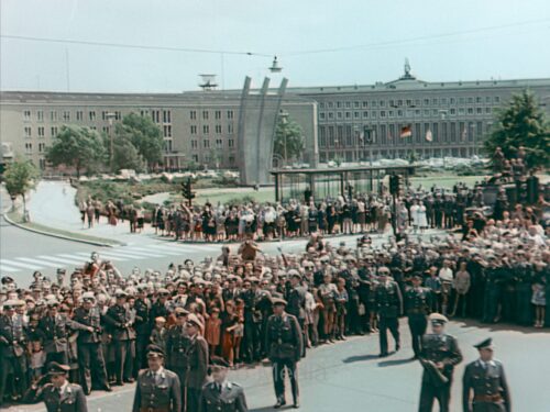 Präsident John F. Kennedy Deutschlandbesuch 1963