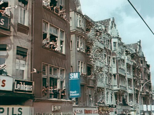 Präsident John F. Kennedy Deutschlandbesuch 1963