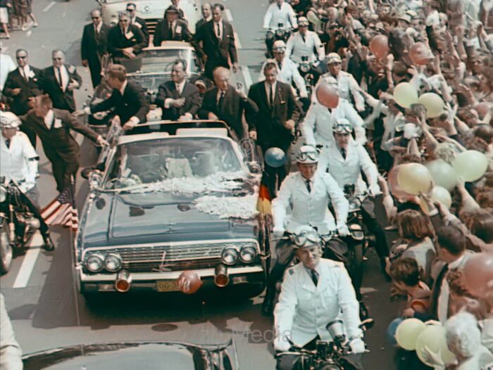 Präsident John F. Kennedy Deutschlandbesuch 1963