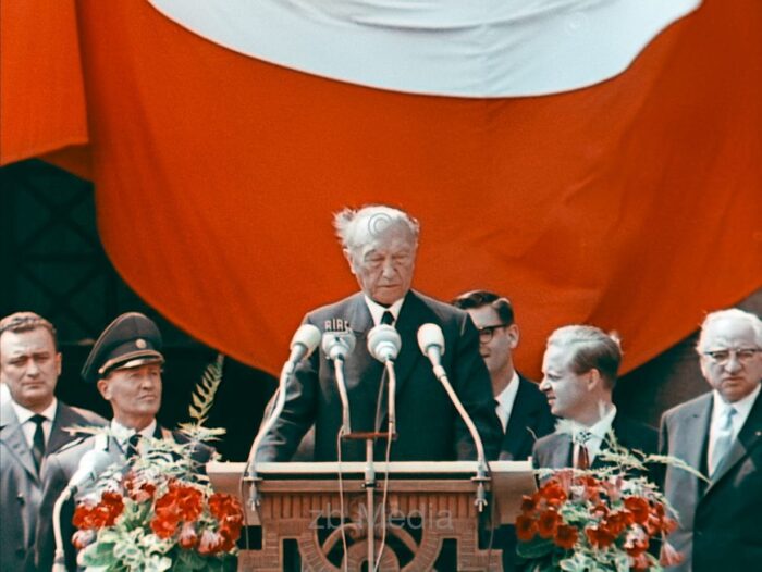 Präsident John F. Kennedy Deutschlandbesuch 1963